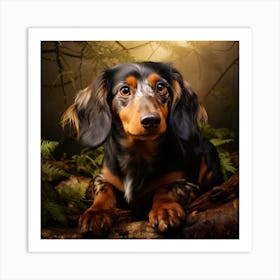 Dachshund 4 Art Print