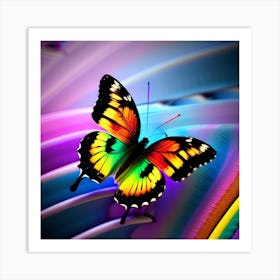 Colorful Butterfly 21 Art Print