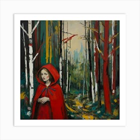 Red Riding Hood 1 Art Print