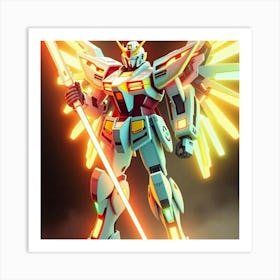 Gundam 11 Art Print