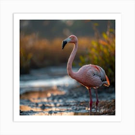 Flamingo 51 Art Print