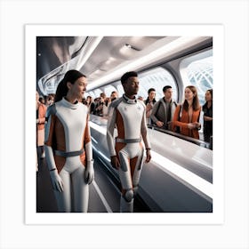 Space Station 97 Art Print