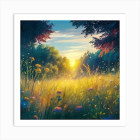 Meadow 3 Art Print