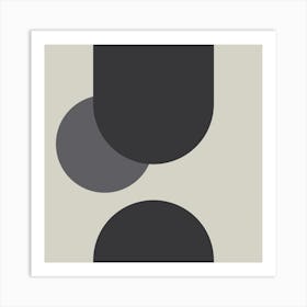 Abstract Circles 8 Art Print