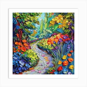 Garden Path Art Print