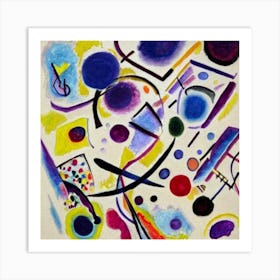 Abstract Painting 5 Art Print