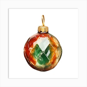 Christmas Ornament Art Print