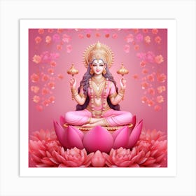 Goddess Laxmi Art Print