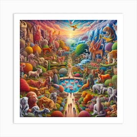 Garden Of The Gods Art Print