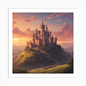 Cinderella Castle Art Print