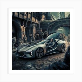 Bmw I8 Concept Art Print