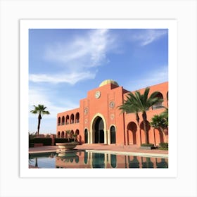 Marrakesh Hotel Art Print