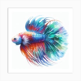 Aquarium fish 7 Art Print