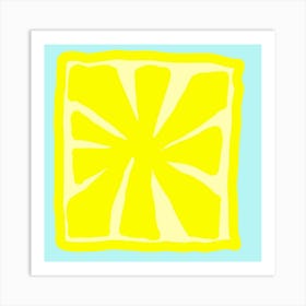 Lemon Slice Art Print