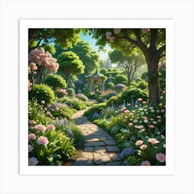 Fairy Garden Art Print