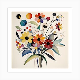 Bouquet Of Flowers 1 Art Print