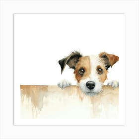 Jack Russell Terrier 4 Art Print