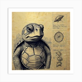 Turtle 15 Art Print