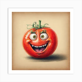 Tomato Art Art Print