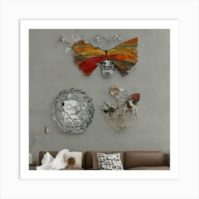 Butterfly Wall Art 1 Art Print