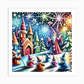 Super Kids Creativity:Santa'S Elves Art Print