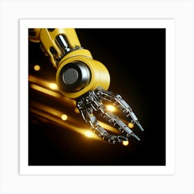 Robot Hand 1 Art Print