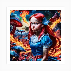 Alice In Wonderland 1 Art Print