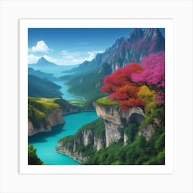 Landscape - Jigsaw Puzzle Art Print