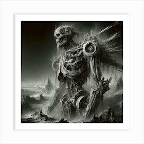 Skeleton Art Print