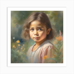 A Portrait Art Featuring Art Print