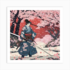 Samurai Art Print