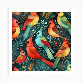 Cardinals 1 Art Print