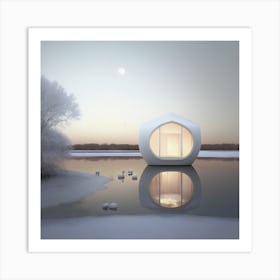 Ice House Art Print