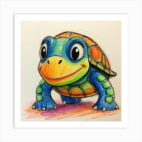 Turtle 35 Art Print