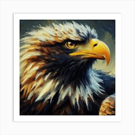 Eagle Painting 1 Art Print