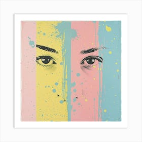 'Two Faces' 1 Art Print