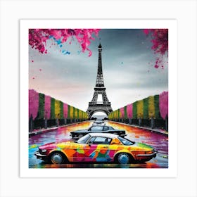 Paris Eiffel Tower 7 Art Print