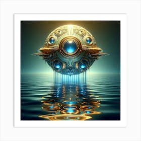 Space Sphere Art Print