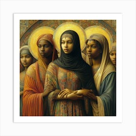 Sisters Of St Michael Art Print