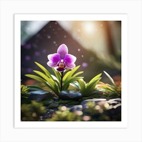 Orchid Art Print