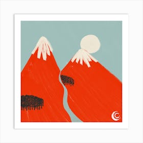 Mountain (Contrasti Pt 1) Art Print