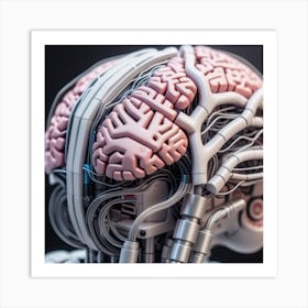 Artificial Brain 36 Art Print