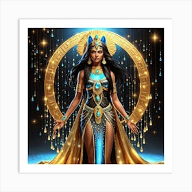 Egyptian Goddess 3 Art Print