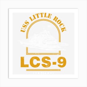 Lcs 9 Uss Little Rock Art Print