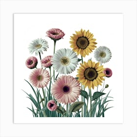 Sunflowers 12 Art Print