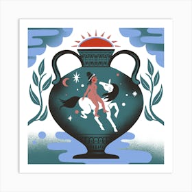 Greek Vase Art Print