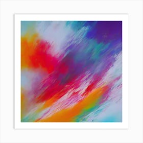 Abstract Painting 8 Art Print