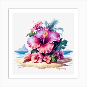 Hibiscus 4 Art Print