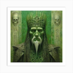 King Of The Dead Art Print