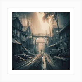 Dark City Art Print